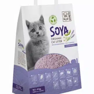 Kattenbakvulling soya organisch lavendel soja kattenbakvulling