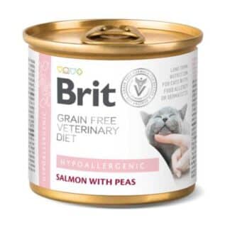 Brit Care Vet Natvoer Hypoallergeen Zalm 200 Gram